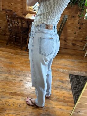 💋Vintage Lightwash Mom Jeans